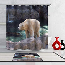 LIYAN Combinazione Bagno. Immagini Chiare E Colori Vivaci Rendono Il Tuo Bagno Pieno di Vita. Accessori da Bagno. Giocare All'Orso Polare.