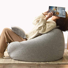 LuoMei Bean Bag Lazy Sofa Lazy Couch Chaise Longue Bean Bag Lazy Sofa Camera Singola Soggiorno Balcone Lounge Divano Poltrona Invio Gratuito Pennello AppiccicosoRosso