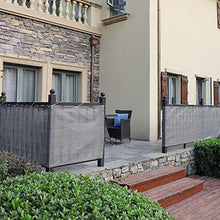 YZJL Copertura per balconi Rete per Recinzione Idrofobica HDPE Protezione dal Vento e dai Raggi UV Adatto per Piscine e Giardini Recinzioni decorativescherma Giardino