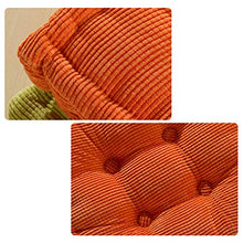 ZHOUBAA Zhouba, Cuscino Morbido per Sedia da Ufficio, Divano, Cuscino Invernale per Ufficio, Bar, Decorazione per la casa Orange