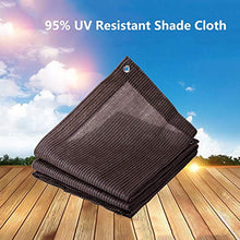 Rete ombreggiante Rete Colorante per caffè Balcone Schermo Recinto Privacy, Panno Ombreggiante per Gazebo, Serre, Tasso di Ombreggiamento 95% (Size : 2x2M)