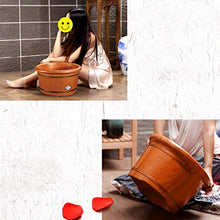 LIZHIQIANGyupen Pedana in Legno, Pedana in Rovere, Vasca per Pedicure Vasca per Pediluvio Termale Liscia E Delicata in Pedicure, con Coperchio