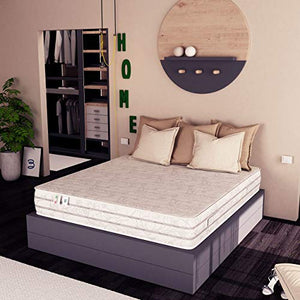 Baldiflex Emporio Easy 2.0 Memory Foam Materasso Memoria, Poliuretano, Bianco, 120 x 190 x 22 cm