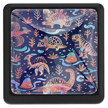 Dinosauro del fumetto 3 PCS Pomelli per Porta, Pomolo per Mobile, Pomelli per Mobili con Viti, Maniglia per Armadietto, Pomelli per Porta, Pomelli per Cassetti per Porta, Armadio, Cassetto e Credenza