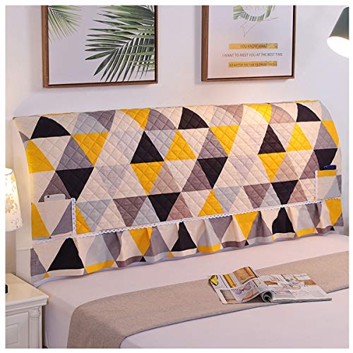 HDGZ Copri Testata Letto Elastica Copritestata Letto Fodera Protezione Protezione Elastica Lavabile Decorazione Camera da Letto (Color : I, Size : 2m)
