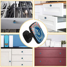 dgg release Pomelli per Porta Set di 4 Pomelli per Mobili Manopole per Cassetti Cucina Armadio Vetro