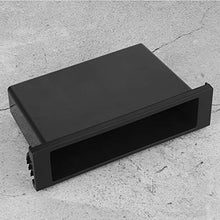 Scatola portaoggetti per radio, scatola portaoggetti per radio CD stereo per auto singolo Din, organizer interno interno adatto