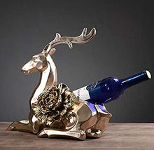 PWZ Pratica Semplicità Domestica Retro Soggiorno Europeo Pratica Semplicità Domestica Alce Casa Armadio da Vino Espositore Cliente Interno Cucina Desktop Espositore Decorazioni Art Craft