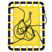 SCDXJ Altalena da Giardino Rettangolare con Anelli per Bambini Base in Nylon 100x75cm