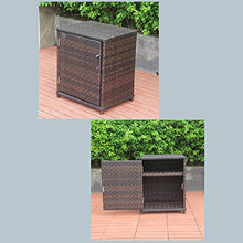 Scatola Di Immagazzinaggio Da Giardino Starplast Per Biciclette Panca Da Esterno Impermeabile In Plastica Deposito Grande Impennata Capannone Da Giardino Rattan Scatola Da Esterno Ideale,RoundStool