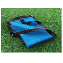 YTQ Telo Ombreggiante con Occhiello Protezione Solare Mesh Flessibili Piante Adatte Recinzione per Esterni Schermo Serra Pergol Block 95% UV Dimensioni Multiple Blu(Size:1m x 10m)