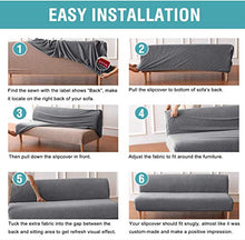 OKJK Copridivano Senza Braccioli, Elastico Impermeabile, Copri Divano Letto Senza Braccioli, Copridivani Ribaltabile Senza Braccioli per Hotel di Casa (Color 9,S 160-190cm)
