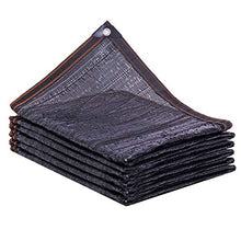 DANDAN Rete Ombreggiante 75% Tasso di Ombreggiatura Rete Solare Agricoltura/Fiore/Pianta/Serra Ombreggiatura Rinforzo A Quattro Linee Rete Ad Ago Piatto Nero (Size : 3 * 3m)