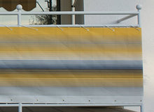 Angerer Paravista per Balcone Design No. 500 Giallo, 75 cm, Lunghezza: 8 Metro