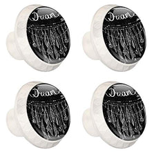 Cacciatore di sogni 4 PCS Pomelli per Porta, Pomolo per Mobile, Pomelli per Mobili con Viti, Maniglia per Armadietto, Pomelli per Porta, Pomelli per Cassetti per Porta, Armadio, Cassetto e Credenza