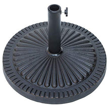 Generic002 Base ombreggiata in Acciaio Inox per Esterni Multi-Stile, utilizzato per Giardino/Balcone/Spiaggia Base ombreggiata, Base Ombrello in Resina, Base Ombrello di Fango in plastica