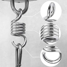 LUCY WEI 2 Pcs Molla di Sospensione per Amache,Acciaio Zincato Amaca Spring per Amaca da Appendere,Sacco da Boxe, Accessori (250kg)