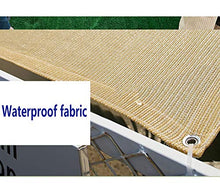 Rete parasole YXX Paralume in Tessuto plastificato con passacavi, reticella per Tende oscuranti per Serra, Telo a Rete al 90% con tendalino per Copertura pergola (Size : 3mx6m)