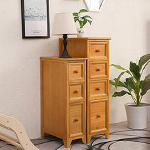 Kindergarten Toy Cabinet Di legno solido immagazzinaggio del cassetto dell'armadio da cucina Gap Bagno Governo di immagazzinaggio Governo Limita fessura Governo di immagazzinaggio Per corridoio, soggi