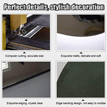 Specchio retroilluminato Illuminato, Specchio per Il Trucco Rotondo Senza Cornice a Parete, vanità, Pulsante a sfioramento (Luce Bianca/Luce Calda)