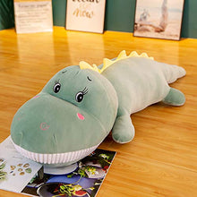 Dinosauro peluche cuscino lungo dinosauro cuscino regalo di compleanno 70 cm (0,3 kg)/verde