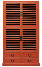Asien Lifestyle Grande armadio in legno massiccio (214 cm) in design moderno