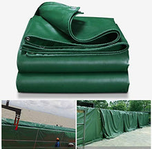 YBDXMM Telone, Telone di Copertura Impermeabile con Occhielli per Mobili da Giardino, Piscina, Auto, Camion, Telone Protettivo Resistente all'Acqua E agli Strappi Heavy Duty,2m*2m/6.5ft*6.5ft