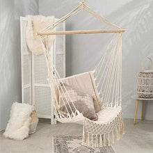 Sedia Amaca per Interni Sedia sospesa con Nappe Altalena Camera da Letto per Interni Caffetteria in Stile Nordico Letto e Colazione all'aperto Cesto Appeso Sedia pigra Sedia Amaca