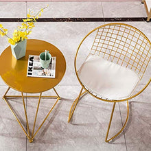 GYPPG Barstools Table & Chair Sets - Individual Apartment/Décor Iron Art Furniture Balcony/Kitchen/Leisure Cafe,Strong And Durable (White,Pink)