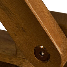 Deuba Tavolino Pieghevole richiudibile Legno Acacia Oliato 46x46x46cm Tavolo Campeggio Giardino Balcone Spiaggia Caffé