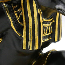 Porta Vino Anubis Dio, Antico Egiziano divinità del Vino Bottiglia per Bottiglie, Materiale in Resina Premium, Regalo della novità per La Decorazione della Stanza della Casa della Cucina