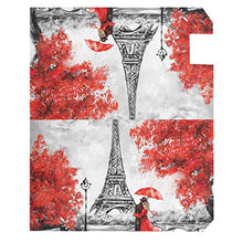 Vintage Paris France Torre Eiffel Coppie di San Valentino Mailbox Copre Magnetiche Grande Posta Casella Involucri Giardino Cantiere Decorazione Casa Oversize Dimensioni 64,8 x 53,3 cm