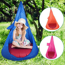 LFLDZ Swing Portatile, Casa Child Hammock Sedia per Bambini Swing Baccelli Singola Persona, All'aperto Indoor Tutta la Stagione Sedile Appeso 60kg