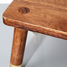HYYDP Bagno Sgabello Mobili in Legno di Rame Sedia in Legno Piccola Sedia Cambio Moda Panchina Sgabello Quadrato Sgabello Be Applicable Compatible for Bagno Sgabello da Bagno in Gomma in Legno