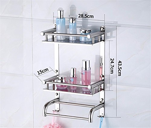 Portasciugamani Da Parete Portasciugamani Ciondolo Portasciugamani Bagno In Acciaio Inox Ciondolo Portasciugamani 30Cm