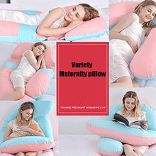 Cuscini di Gravidanza for Sleeping Nursing Pillow Importato Tridimensionale Nove buche Cuscino Cotone maternità Cuscini Corpo Pieno Sostegno e di Alimentazione del Bambino, D Huangwei7210