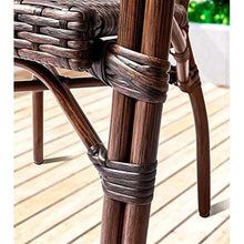 HLZY Tavolo in Vimini in Rattan mobili in Patio e Set Sedia, Arredamento per Esterni Ratan Mobili per mobili in Vetro Tavolino da caffè Conversazione per Giardino all'aperto