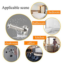 KINDPMA 6 Pezzi Ganci Asciugamani Appendi Accappatoio Bagno Cucina Ganci Appendiabiti da Parete Ganci in Acciaio Inox Montaggio a Muro Ganci Portasciugamani per Cappotto Cappello con Viti Tasselli