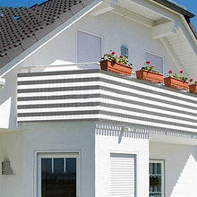 XJJUN Copertura per Schermo Privacy per Balcone, Telo Ombreggiante Impermeabile, Resistente agli Agenti Atmosferici, Utilizzato per Ringhiere di Appartamenti, Recinzioni da Giardino Basse