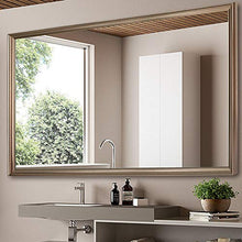 Bathroom mirror Specchio da Bagno in Stile Europeo con Cornice in Lega di Alluminio Specchio antiriflesso a Specchio ad Alta Definizione da Parete Specchio da Bagno Specchio da Bagno