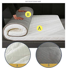 5CM Pieghevole Materasso Futon Tatami Bed Portatile Residenza Studentesca Materasso Letto Futon Bianca / 100x200cm