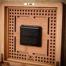 Accessori Per Sigari, Scatola Per Sigari, Armadietto Per Sigari, Vernice Per Pianoforte, Scatola Idratante In Legno Di Cedro Di Grande Capacità, Sigillo Importato Per Ridurre La Perdita D'acqua