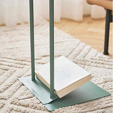 Jcnfa-Tavoli Camera da Letto Comodino, tavolino in Metallo con rivista, tavolino in Acciaio al Carbonio Divano, 3 Colori (Color : Green, Size : 17.32 * 12.99 * 18.89in)