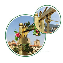 HLZY Grande aliante all'aperto con Supporto, Sedie a Battente all'aperto per Adulti, Gold Princess Swing Bed Garden Swing Outdoor Swing Seden Banco