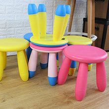 Tastak Scarpe di ricambio piccola Dengzi Baby Sgabello rotondo Sgabello funghi Sgabello semplice Sgabello Plastica Sgabello Piccolo Sgabello Adulto Bambini da bagno Bagno Bagno Sgabello Basso Sgabello