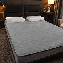 MYYU Futon Giapponesi, Tappetino Tatami, Materasso Futon Singolo Pieghevole Dormitorio per Studenti, Materassino Giapponese, Tatami E Futon,Grigio,1.5 * 2.0m