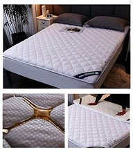 YLCJ Materasso futon Giapponese Impermeabile Futon Mat, Materasso futon Spesso 6 cm Topper Trapuntato Trapuntato ipoallergenico Materasso Divano Letto Materasso, Bianco, 120 * 200 cm