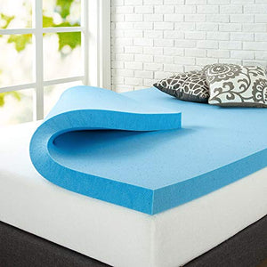 Zinus Gel Memory Foam Mattress Topper, 180 x 200 x 7,62 cm