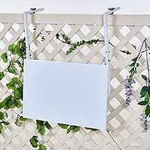 N/Z Attrezzatura Quotidiana Balcone da Esterno Tavolo da Ponte Pieghevole Tavolo da ringhiera pensile per Patio Tavolino da Portata Multifunzione Regolabile in Altezza C