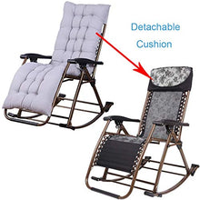 AI LI WEI SHUAIIJUAN Sedia per Il Tempo Libero Domestico Pieghevoli sedie a Dondolo for Adulti Lettino Lawn Lounge sedie da Giardino Sedia di Svago Sdraio reclinabile sedie da Esterno Max.200kg